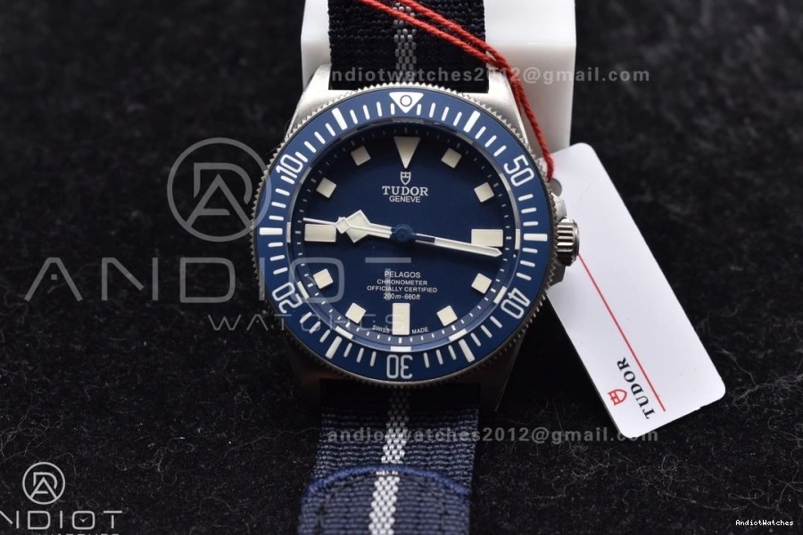 Factory Tudor Best WrinkleFree Edition M+ Navy Blue FXD Titanium 1:1 905 Pelagos 1109